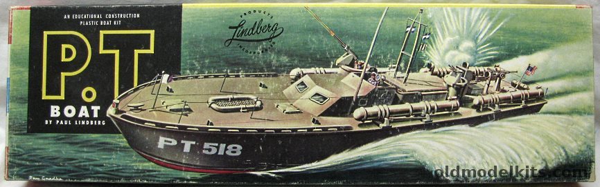 Lindberg 1/60 PT Boat, 701-198 plastic model kit